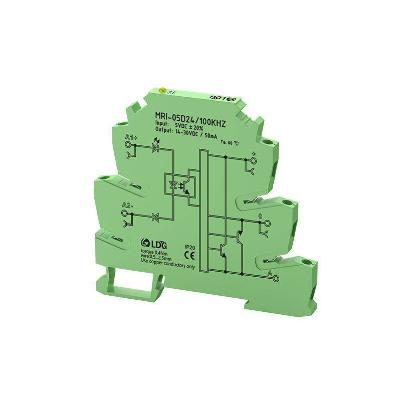 MRI-05D24/100KHZ高速光耦PLC输入固态继电器5V短信号脉冲抗干扰
