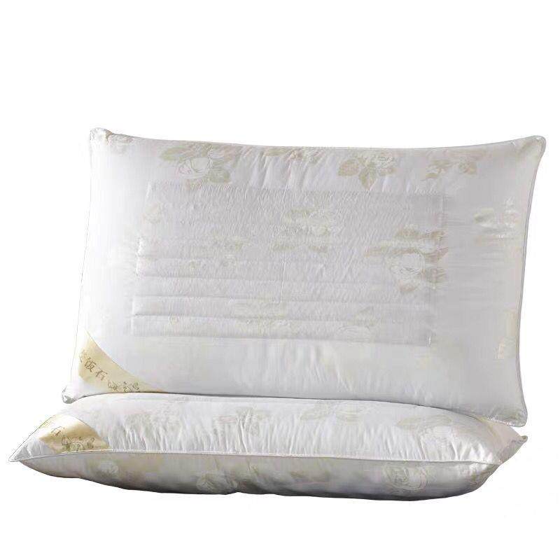 麦饭石护颈椎枕头不易塌陷枕芯全棉硬枕不易变形按摩枕成人助睡枕,床上用品,功能枕/保健枕/养生枕,淘宝优惠券,粉丝福利购,淘宝优惠卷