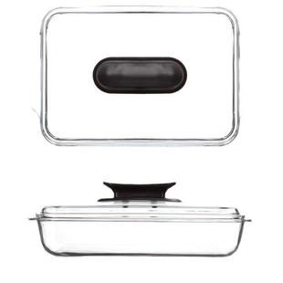 耐热玻璃鱼盘烤盘焗饭盘烤面包披萨微波炉烤箱专用马蹄糕蒸盘模具