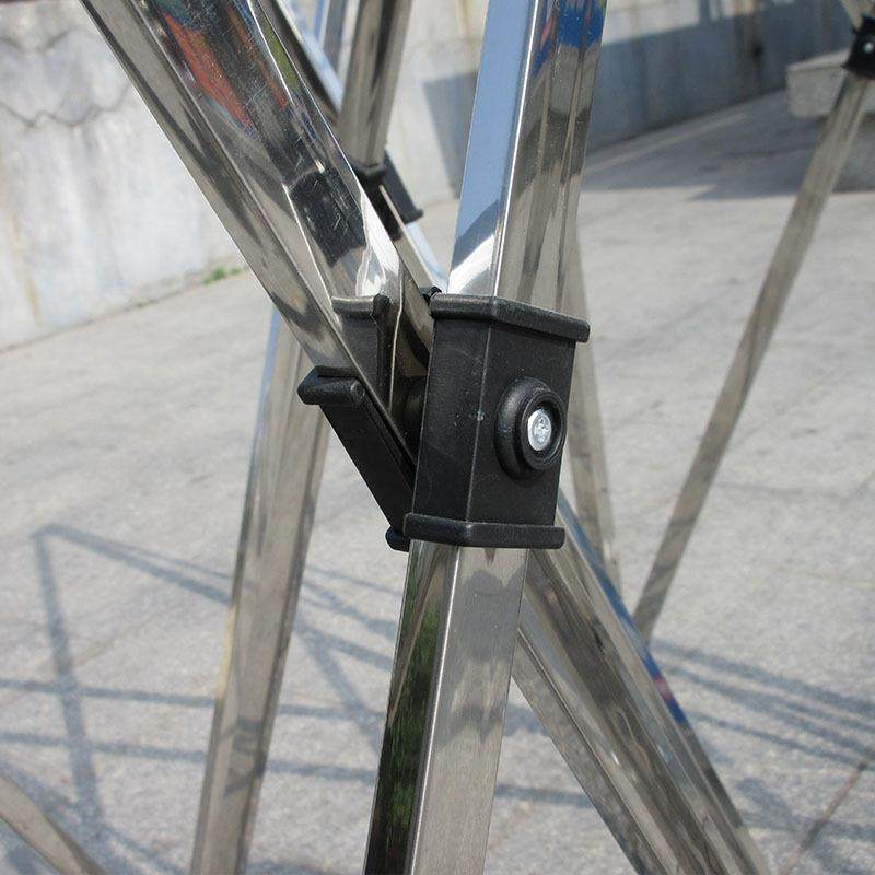 不锈钢帐篷铝合金车载户外折叠展销摆摊四脚伞雨棚遮阳棚广告印字