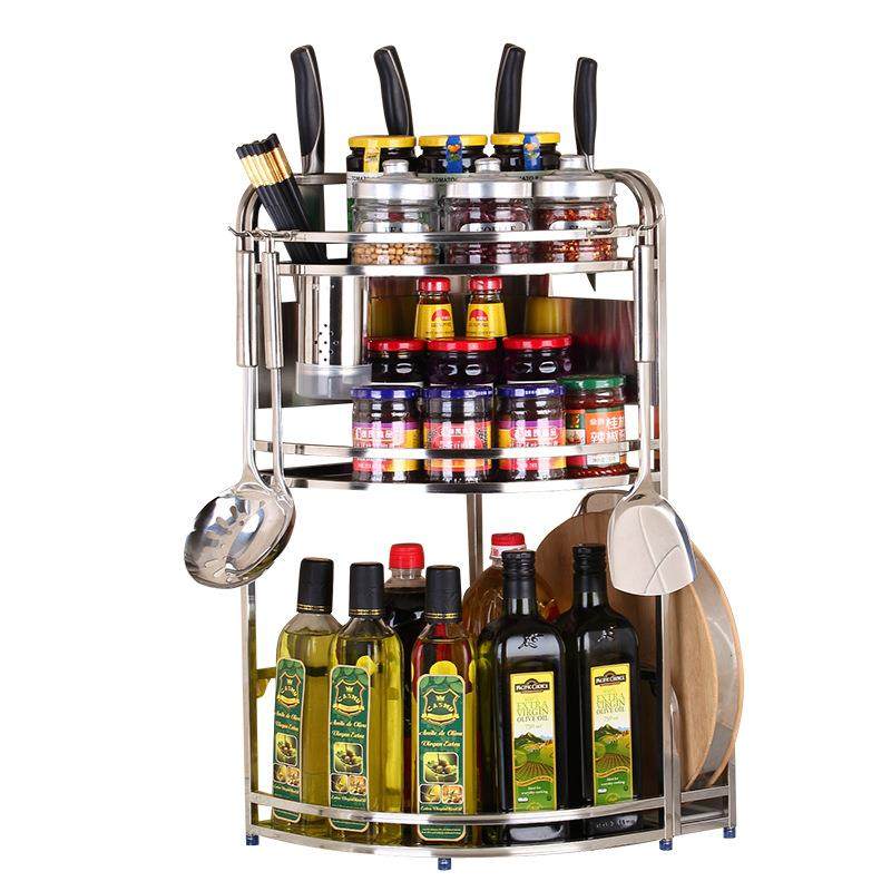 厨房置物架调味收纳架台面调料盒刀具筷子砧板架转角免打孔安装,厨房/烹饪用具,调料置物架,淘宝优惠券,粉丝福利购,淘宝优惠卷