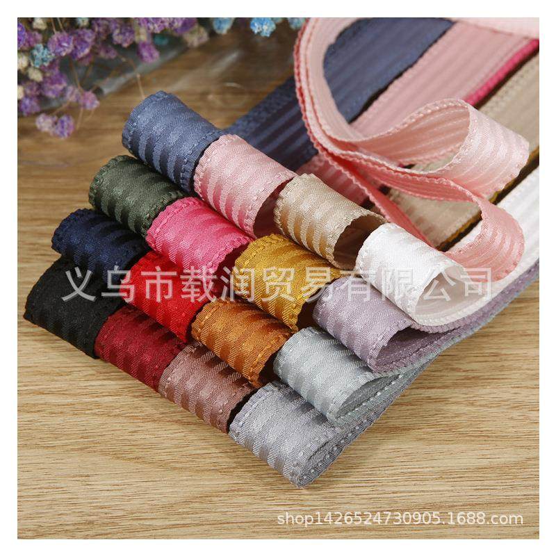 条纹花边涤纶裙边织带帽子发饰手工蝴蝶结辅料礼盒鲜花装饰丝带,纺织面料/辅料/配套,织带/丝带/缎带,淘宝优惠券,粉丝福利购,淘宝优惠卷