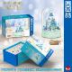 LN07迷你01042 3水晶飘雪城堡音乐盒积木儿童益智创意拼装