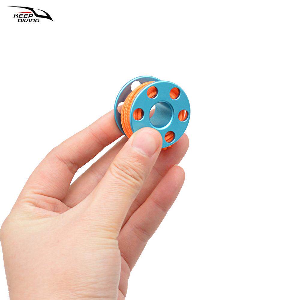 潜水迷你线轮挂饰铝合金指尖夜光放线轮挂件象拔浮标小配饰纪念品