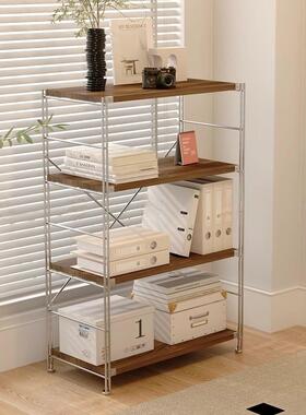 置物架落地多层收纳层架日式简约组合架书房卧室客厅阳台厨房ins