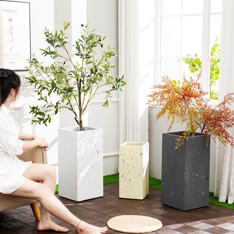 多彩高方水泥花盆特大龟背竹向日葵专用欧式简约阳台花园镁泥花盆,鲜花速递/花卉仿真/绿植园艺,花盆,淘宝优惠券,粉丝福利购,淘宝优惠卷