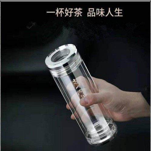 双层玻璃杯男士女家用高档防爆泡茶水杯可携式耐热简约耐高温车载,餐饮具,玻璃杯,淘宝优惠券,粉丝福利购,淘宝优惠卷