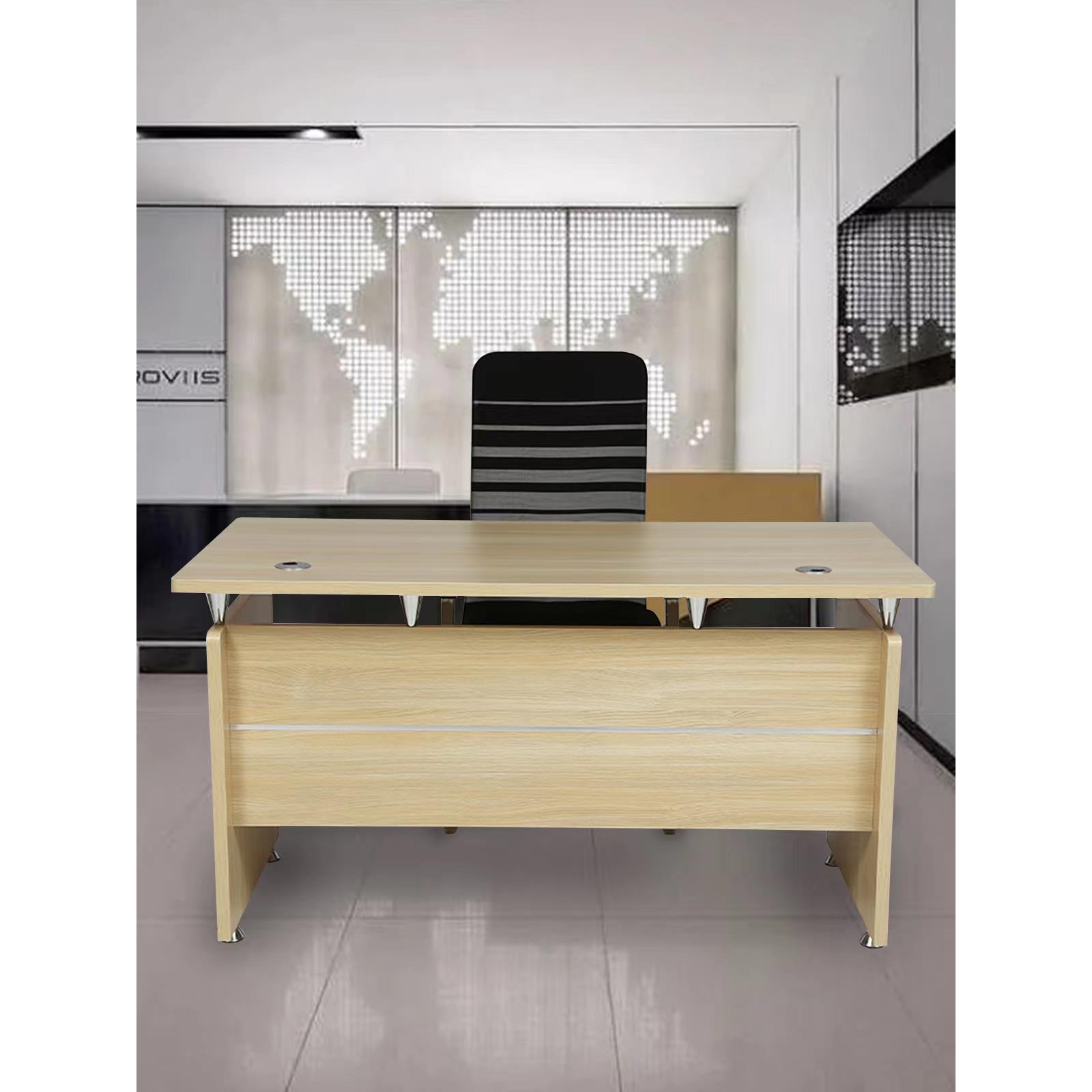 办公桌椅组合1.2米1.4米单人简易现代办公桌经济型电脑桌加厚实木