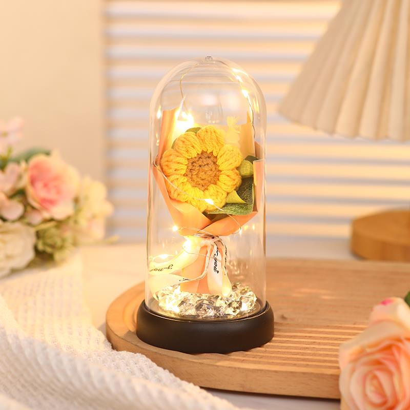 向日葵花束永生花束生日礼物女生送女孩女朋友儿童实用高级感毕业