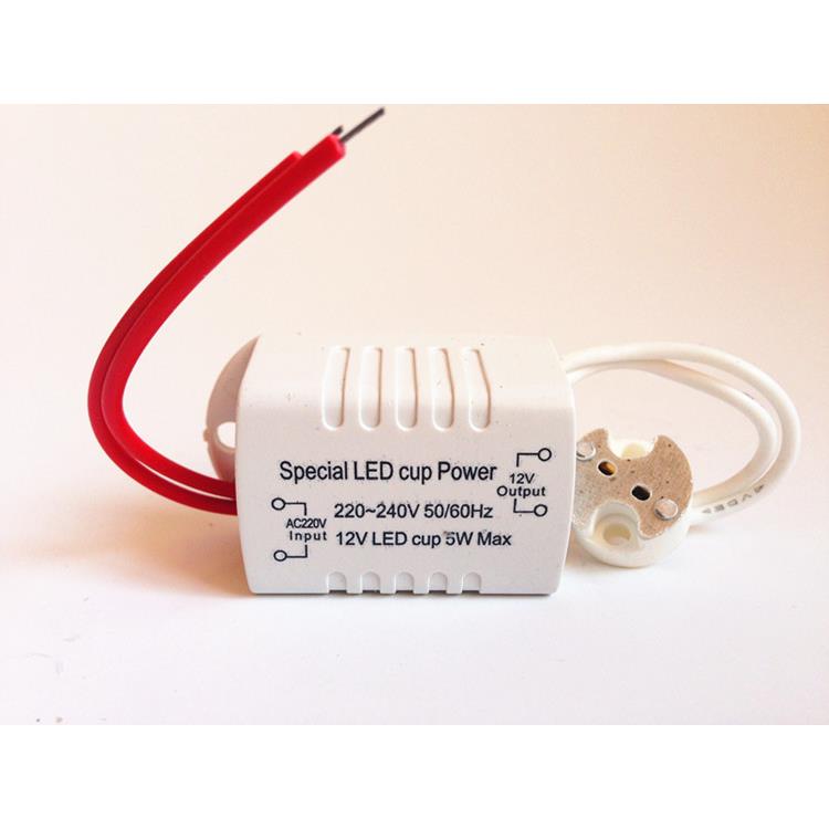 LED大功率电子变压器MR16 12V 5W灯杯驱动电源射灯适配器配件HOT
