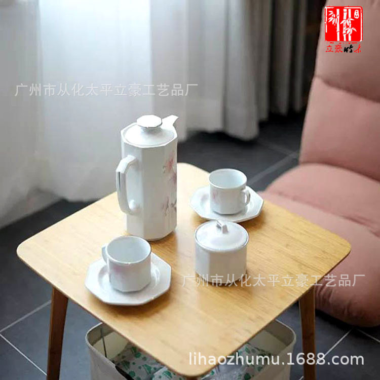 广州立豪竹家具厂简约竹茶桌竹茶台竹方桌中式竹制茶桌家具咖啡桌