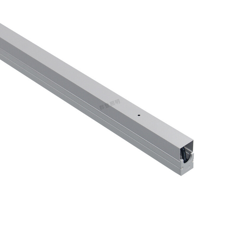 可藏线12W小功率明装带线槽led线条灯 带铝槽DMX512RGBW洗墙灯