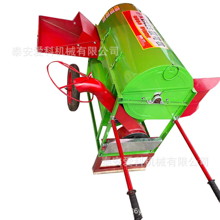 新款小型打水稻脱粒机2.2KW2级电机家用2相电机打谷子脱粒机