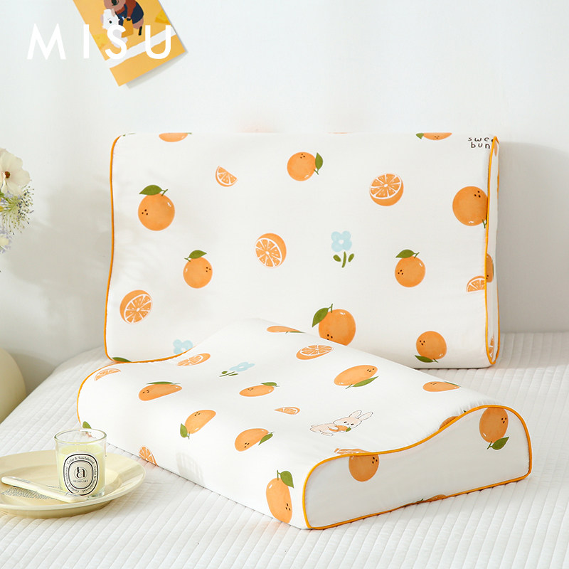 精选卡通莱赛尔棉乳胶枕套卡通全棉儿童枕头套单个宝宝学生枕芯套