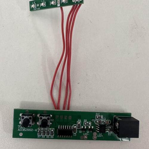 雅尼头灯736T电量显示1338T原装电路板配件线路主板锂电双开关板