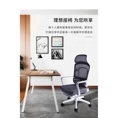 GAVEE功牌人体工学电脑椅 可躺办公椅舒适久坐职员座椅午休椅舒服