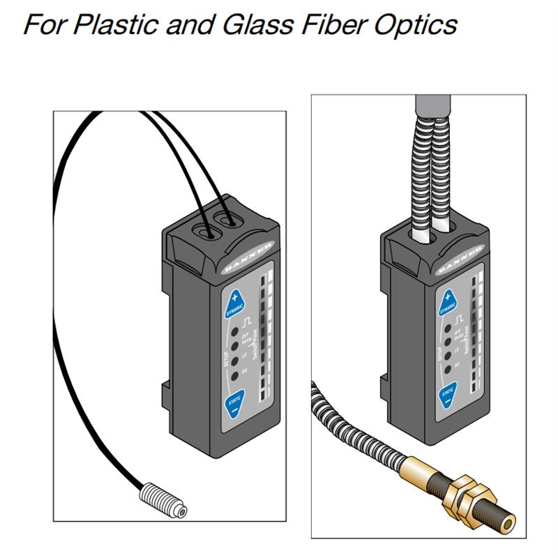 R55FP/R55FPG/R55FPW/F55FPB邦纳色标传感器光纤放大器