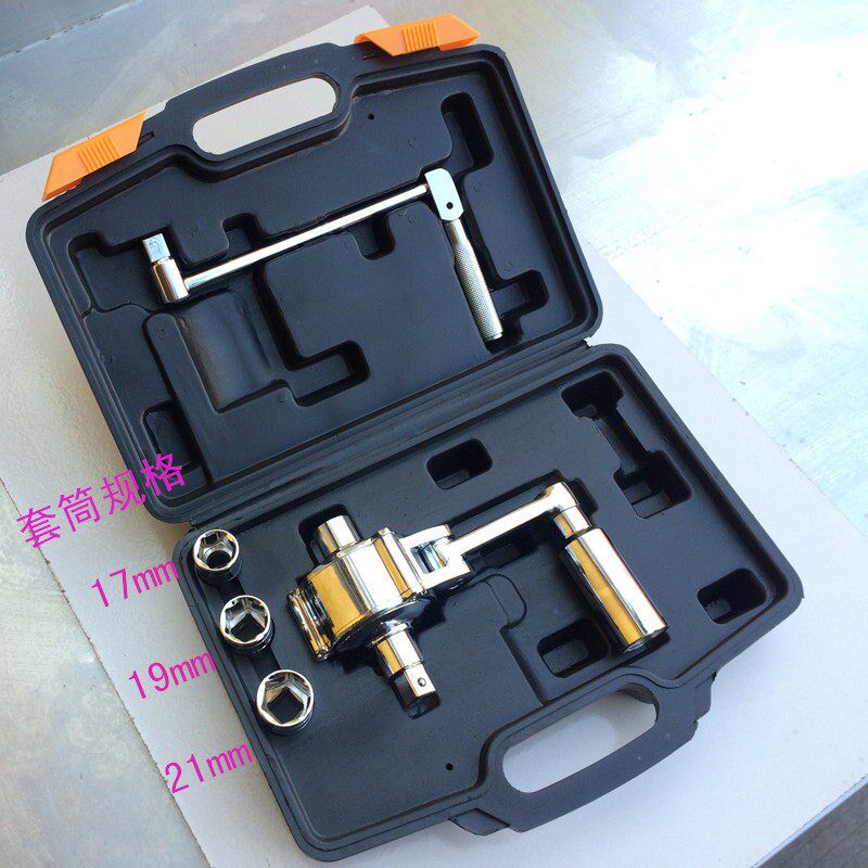 小车专用增力轮胎扳手 轮胎拆装工具 汽车轮胎修理工具