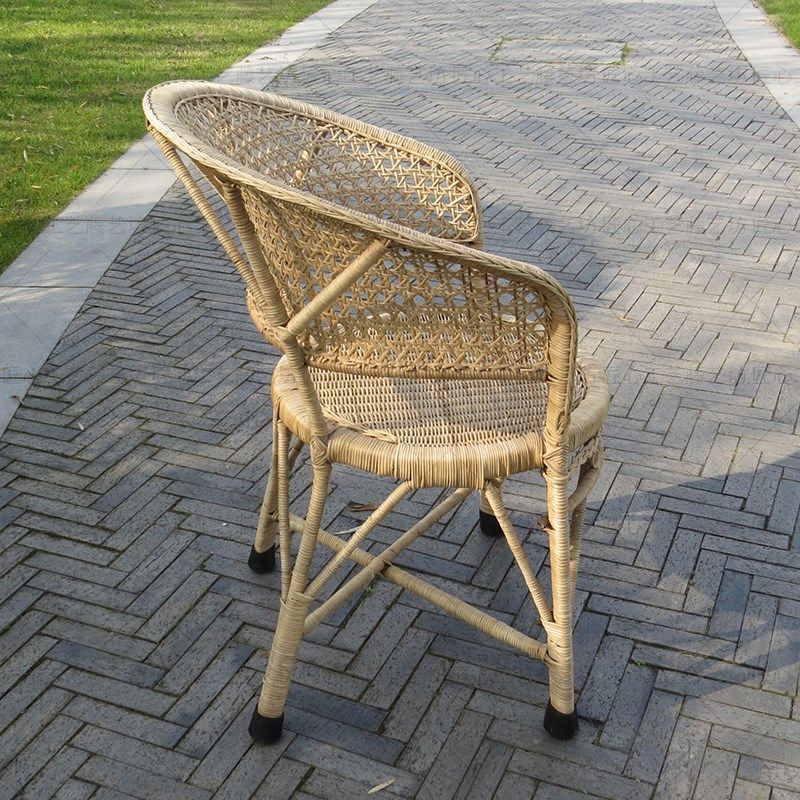 精选汉中藤编天然真藤椅子靠背老人椅野生青藤椅子阳台单人家用滕,住宅家具,阳台椅,淘宝优惠券,粉丝福利购,淘宝优惠卷