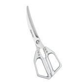 全不锈钢剪刀烤肉店专用烤肉剪刀夹子套装 烧烤特加长超长厨房剪刀