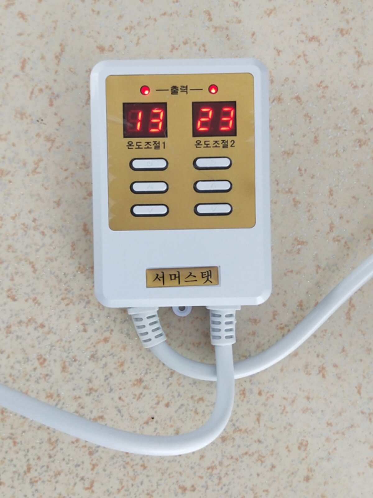 家用静音双控温控器 电热板开关 电热炕板 电暖炕 家用电炕温控器