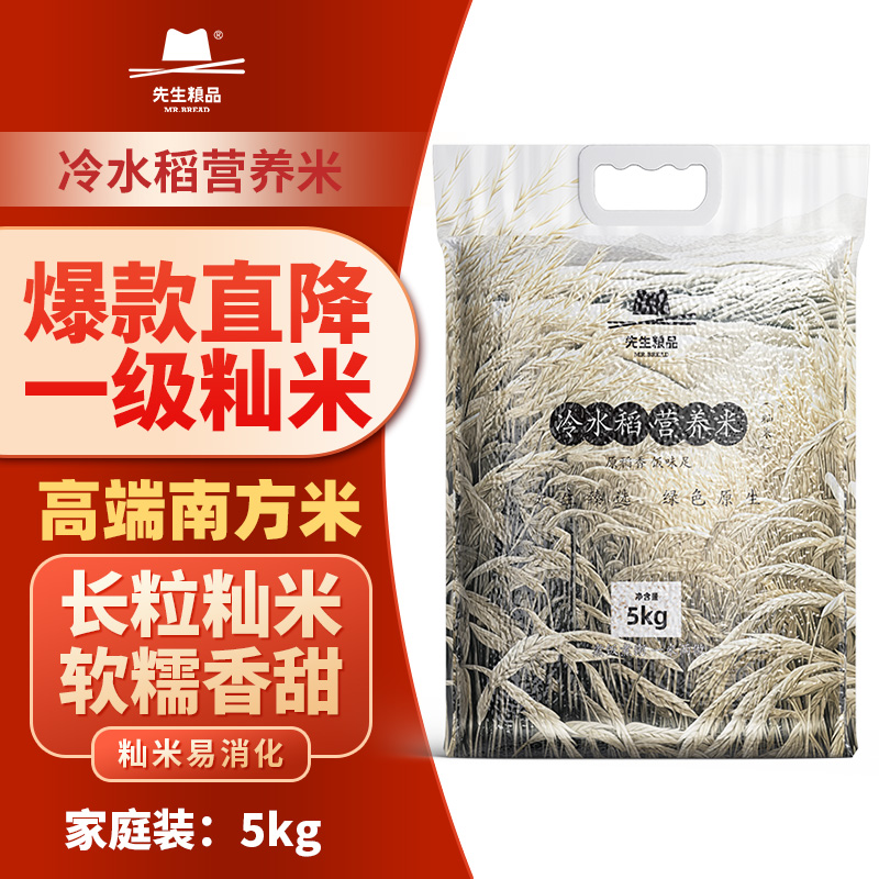 先生粮品长粒籼米四川真空装5kg