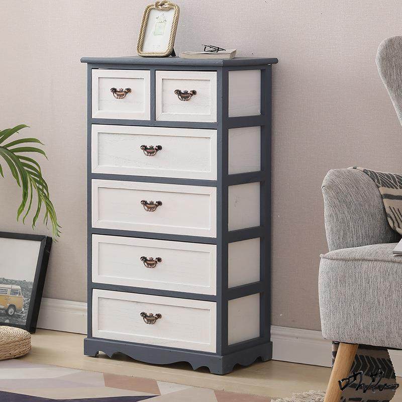 五斗柜收纳窄柜小户型美式实木复古抽屉式卧室客厅储物装饰做旧小,自行车/骑行装备/零配件,更多零件/配件,淘宝优惠券,粉丝福利购,淘宝优惠卷