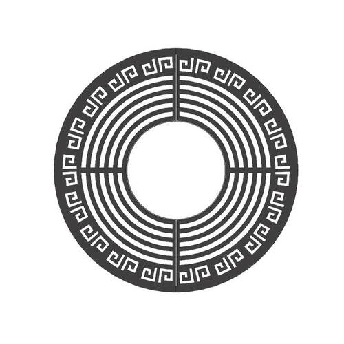 不锈钢树篦子园林绿化护树板钢板树围子树穴艺术造型树池盖板