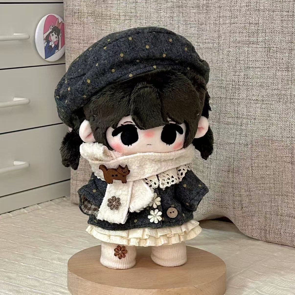 20cm娃娃衣衣服新品棉花娃娃超萌娃衣可爱卡通玩偶换装衣服