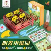 儿童阳光小菜园种植玩具学生植物观察趣味科学制作DIY实验套装