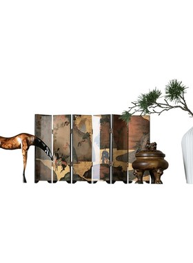 新中式透明雕塑太湖石摆件客厅A玄关茶室创意微景观样板间茶具饰