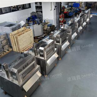 l冷冻牛骨剁块机牛肋排切块机 猪喉头斩方块机 牛仔骨切片机商用