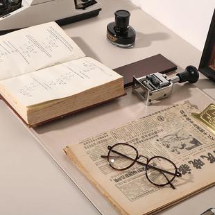 样板间书房装饰品摆件办公书桌垫板写字板阅读主题组合软装摆设品