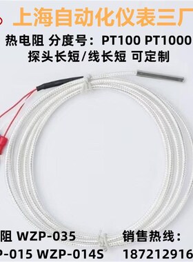 上海仪表三厂WZP-035/WZP2-035温度传感器PT100热电阻WZP-014 A级
