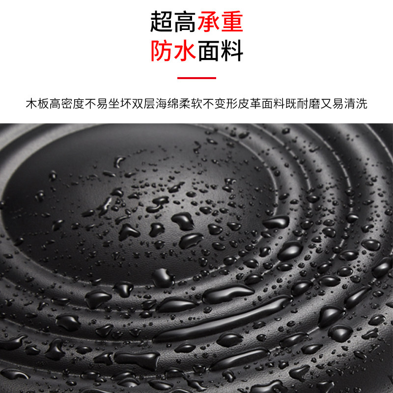 升降吧台椅美容美发家用旋转圆凳学校理发工厂实验室靠背皮革椅子