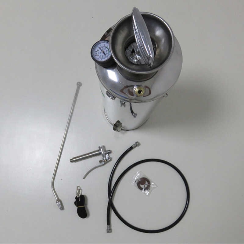 移动气压式设备便携式不锈钢洗消器10L工业强酸碱清洗器5L清洗剂