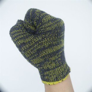 速发劳保手套直供建磨耐筑五指工地针织棉纱手套薄款成人通用手套