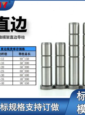 COYφ30GPA直边导柱BA托司BB直司 标准模架专用导柱导套 非标可订