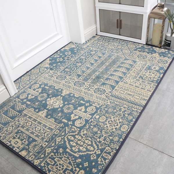 免费剪裁定制入户门地垫布艺编织脚垫门垫进门门口家用防滑地毯