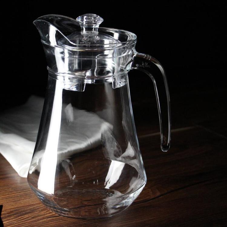 1.3L鸭嘴壶PC 透明亚克力仿水晶冷水壶饮料壶 塑料酒店用品耐摔