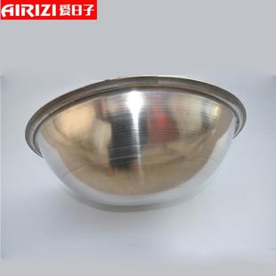 食堂饭店商用凹面电磁炉燃气用不锈钢大锅大灶锅反边锅炒锅