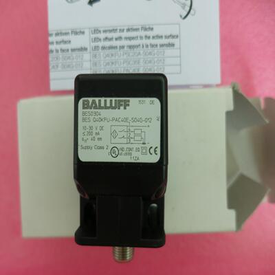 巴鲁夫BALLUFF全新原装BES Q40KFU-PAC40E-S04G-012 BES0304 现货