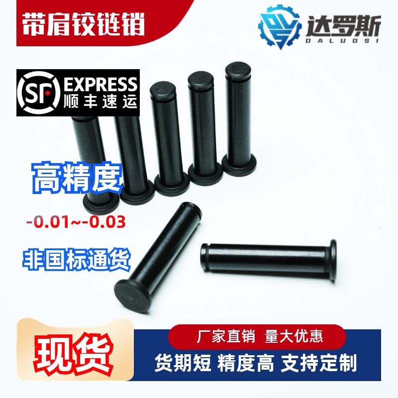 带肩铰链销 DG CG MIC01 MIC11 5 6 8 10 12 15 20 25卡簧销