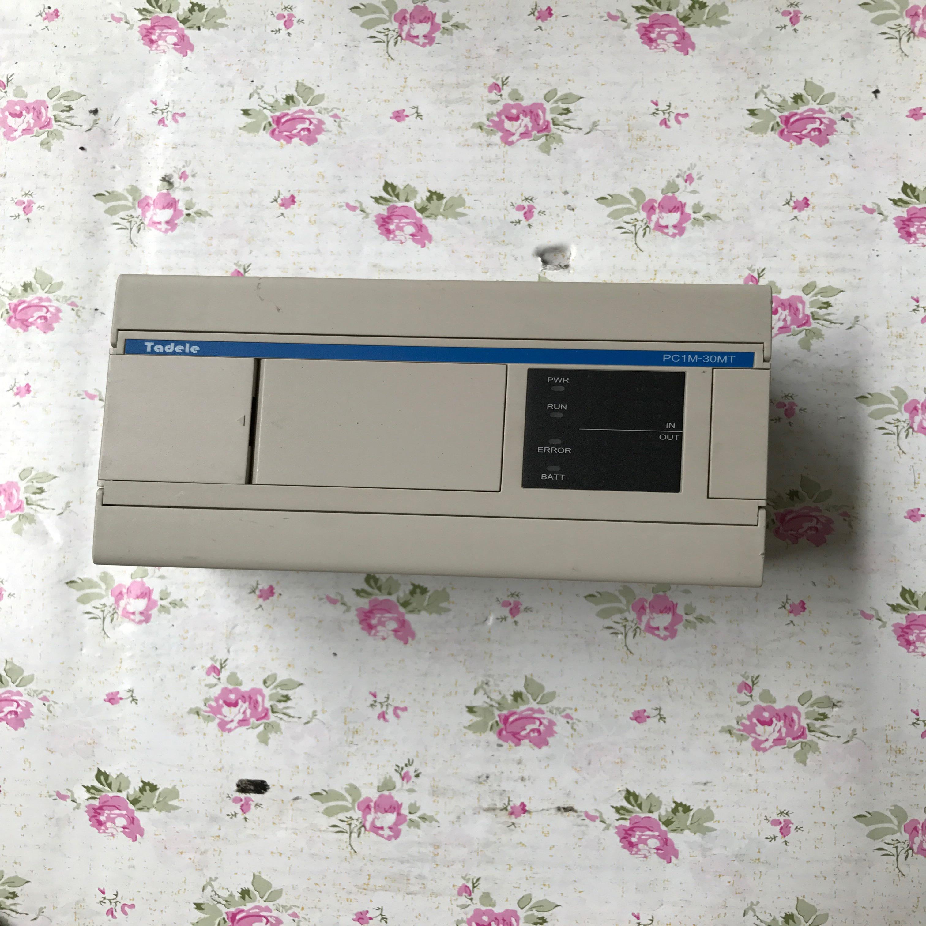 原装PC1M-40MR-ES 泰德奥可编程控制器二手拆机实物图拍摄