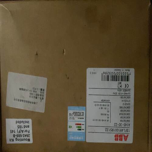 议~全新原装ABB交流接触器。A145-30-22，1SFL47