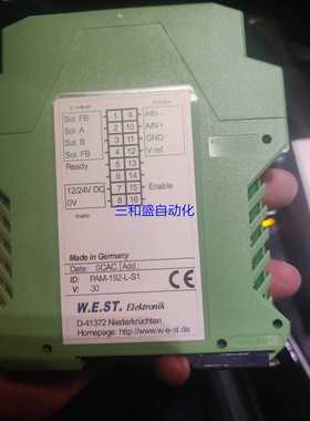 W.E.S.T比例放大器PAM-192–L–S1~议价