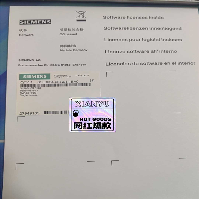 (询价)6SL3054-0EG01-1BA0 S120CF