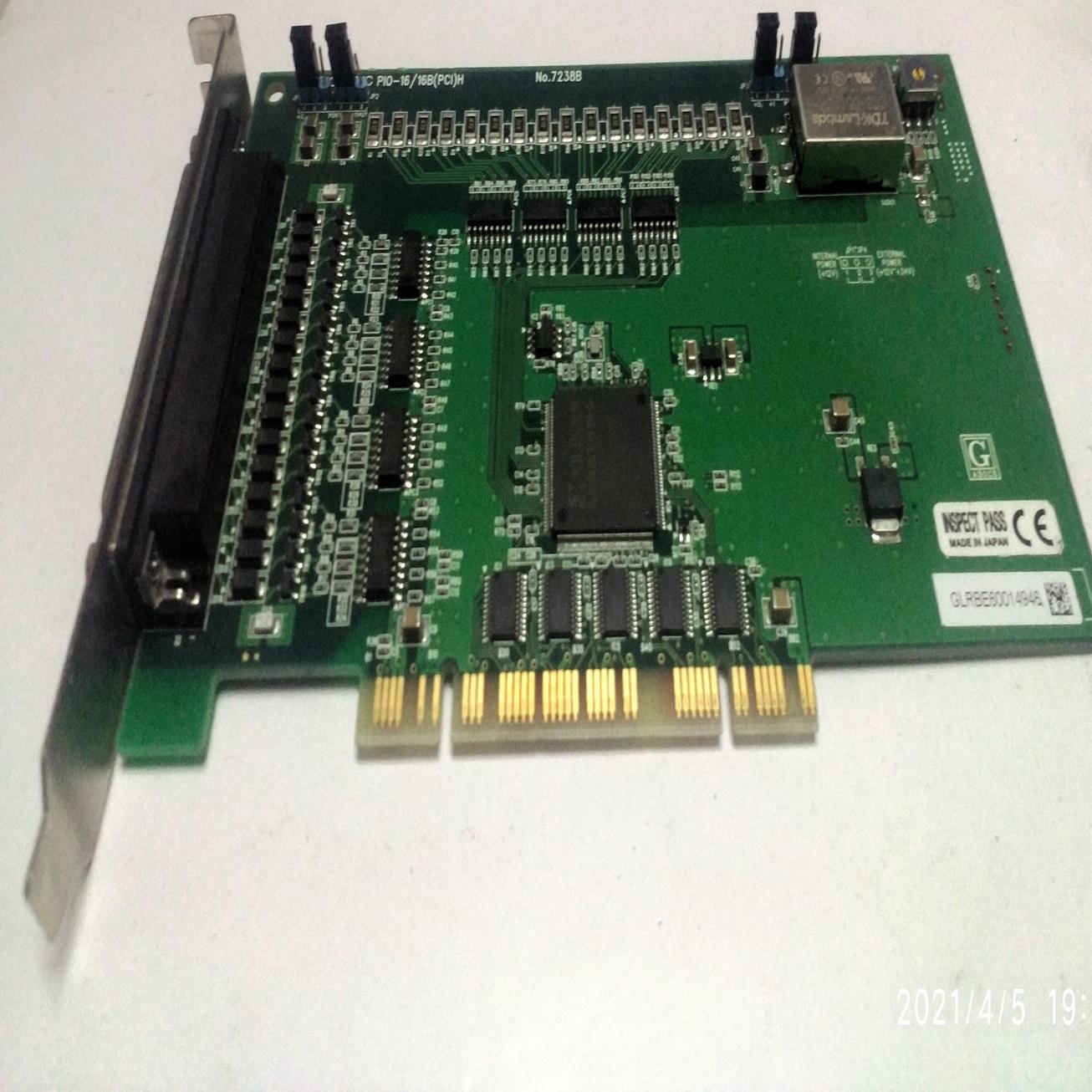 CONTEC PIO-1616BPCIH NO7238B 采集卡