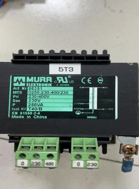 德国MURR穆尔变压器型号86351手下来的 成色如图（憨憨电子）