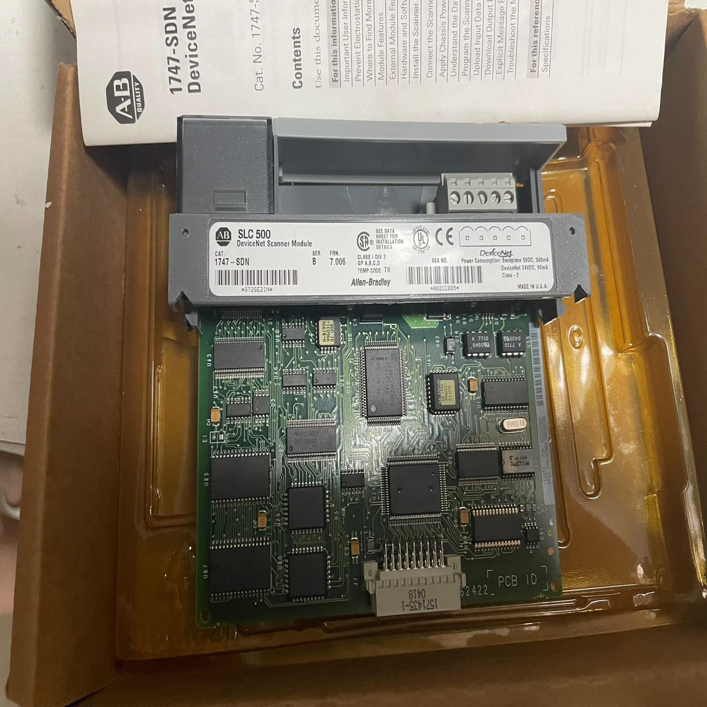 1747-SDN 版本C，仅开封AB模块，链接实图，(崽崽配件）